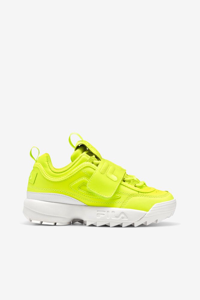 Fila Trainers Womens Yellow Disruptor 2 Applique - Ireland 89017-LOQU